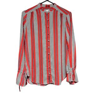 LOFT Striped Blouse XS